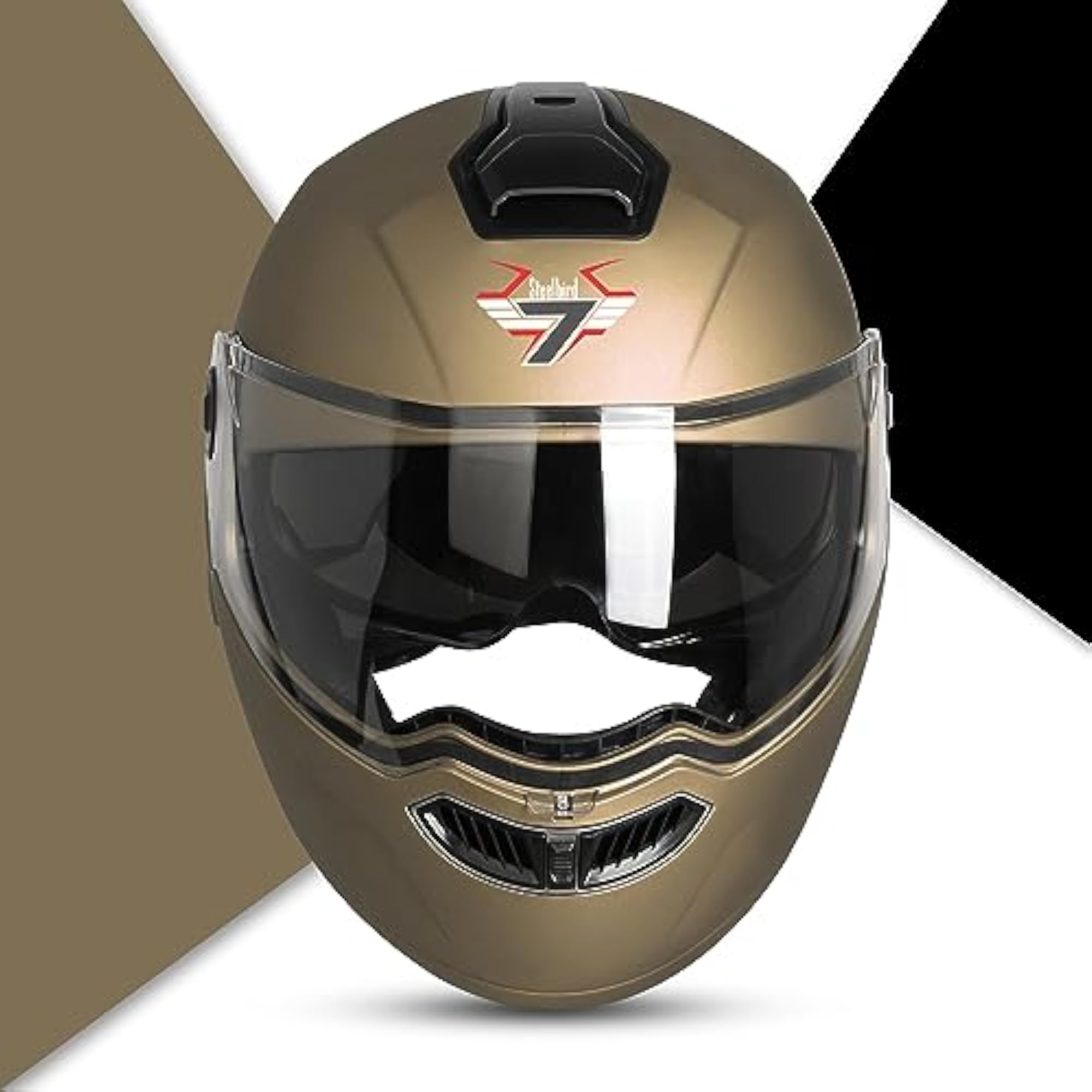 SBA-8 7Wings ISI Flip-Up Helmet with Inner Smoke Sun Shield